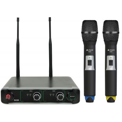 SU20 Compact Dual UHF Microphone Sets